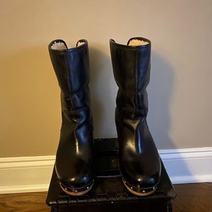 UGG Lynnea Leather Studded boots